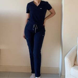 Figs High Waist Scrub Pant🩶